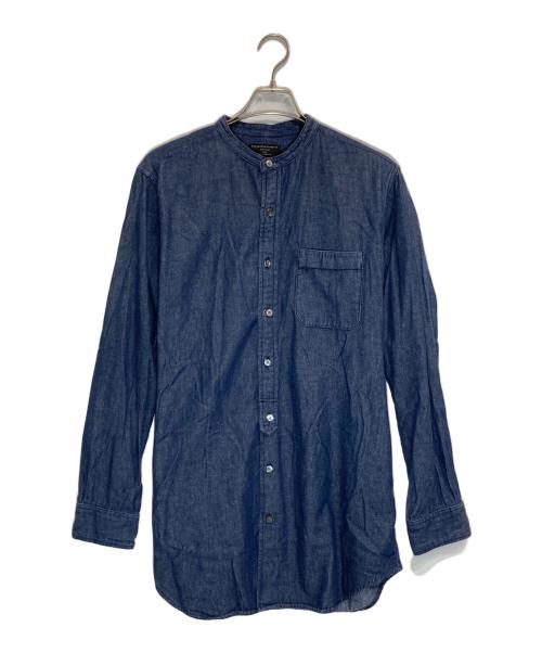 Engineered Garments（エンジニアドガーメンツ）Engineered Garments (エンジニアードガーメンツ) FREAK'S STORE (フリークストア) バンドカラーデニムシャツ インディゴ サイズ:Mの古着・服飾アイテム