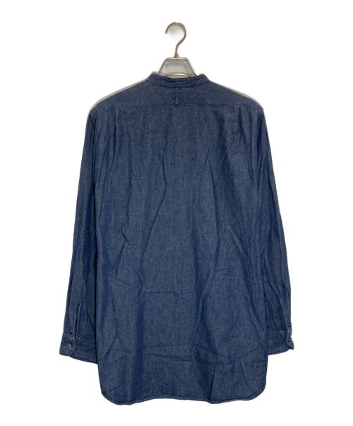 Engineered Garments（エンジニアドガーメンツ）Engineered Garments (エンジニアードガーメンツ) FREAK'S STORE (フリークストア) バンドカラーデニムシャツ インディゴ サイズ:Mの古着・服飾アイテム