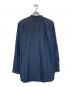 Engineered Garments (エンジニアードガーメンツ) FREAK'S STORE (フリークストア) バンドカラーデニムシャツ インディゴ サイズ:M：5000円
