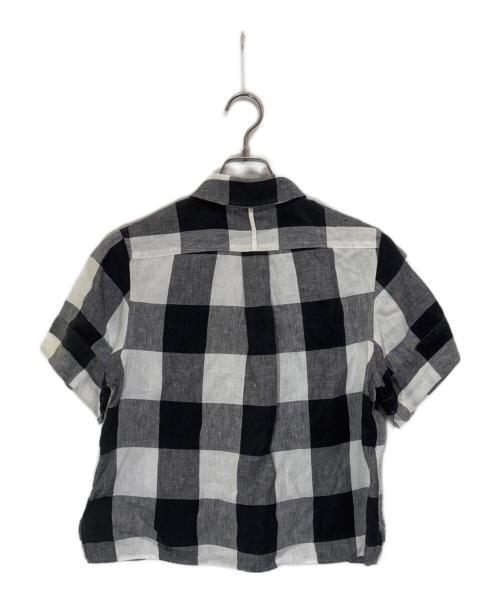 MARGARET HOWELL（マーガレットハウエル）MARGARET HOWELL (マーガレットハウエル) LARGE CHECK LINEN ホワイト サイズ:1の古着・服飾アイテム