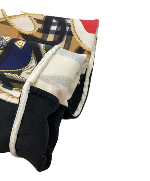 BURBERRY（バーバリー）BURBERRY (バーバリー) Graffiti Archive Scarf Print Half-zip Top マルチカラー サイズ:42の古着・服飾アイテム