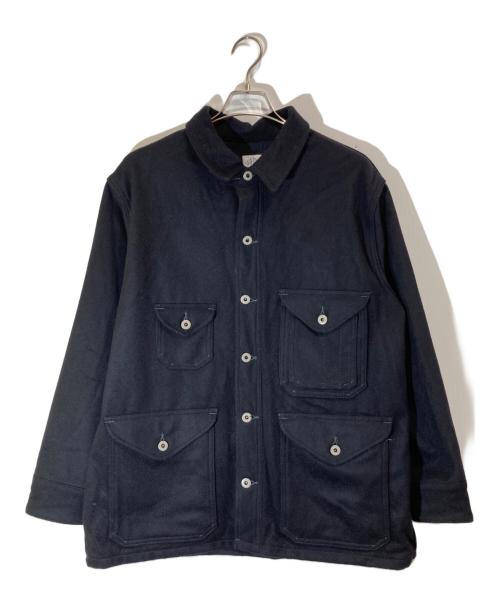 POST O'ALLS（ポストオーバーオールズ）POST O'ALLS (ポストオーバーオールズ) CRUZER 5-R Wool Melton ブラック サイズ:Lの古着・服飾アイテム