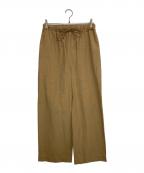 MACPHEEマカフィー）の古着「コットンタイプライター イージーストレートパンツ」｜ベージュ