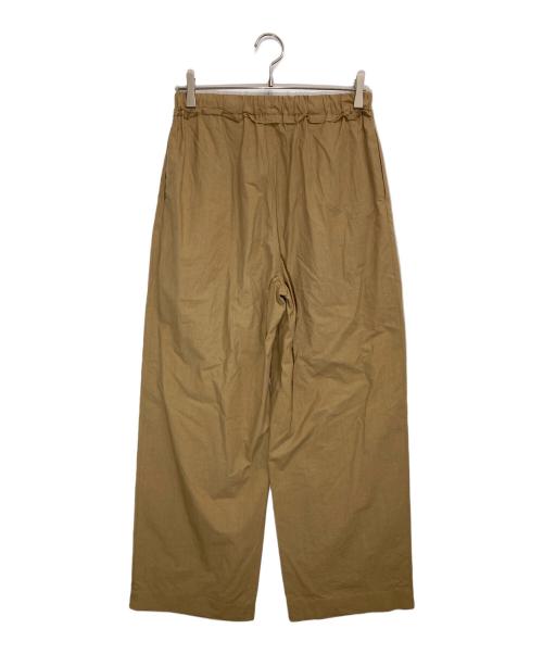 MACPHEE（マカフィー）MACPHEE (マカフィー) コットンタイプライター イージーストレートパンツ ベージュ サイズ:34の古着・服飾アイテム