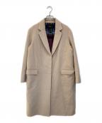 PAUL SMITHポールスミス）の古着「チェスターコート」｜ベージュ