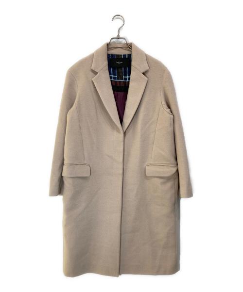 PAUL SMITH（ポールスミス）Paul Smith (ポールスミス) チェスターコート ベージュ サイズ:SIZE 38の古着・服飾アイテム