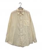 BROOKS BROTHERSブルックスブラザーズ）の古着「ストライプBDシャツ」｜イエロー×ホワイト