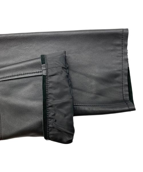 journal standard luxe（ジャーナルスタンダード ラックス）journal standard luxe (ジャーナルスタンダード ラックス) シープスキンレザーショートライダースJK ブラック サイズ:下記参照の古着・服飾アイテム