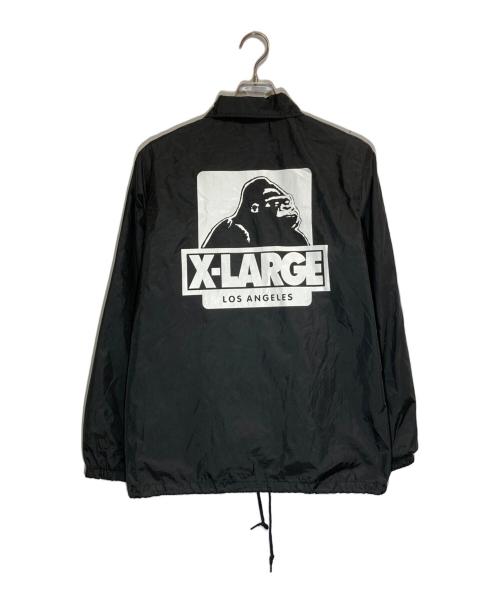 X-LARGE（エクストララージ）X-LARGE (エクストララージ) OG LOGO COACHES JACKET ブラック サイズ:Mの古着・服飾アイテム