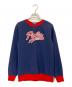 POLO RALPH LAUREN（ポロ・ラルフローレン）の古着「クルーネックスウェット」｜ネイビー