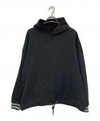 TENDER PERSONテンダ―パーソン）の古着「プルオーバーパーカー」｜ブラック