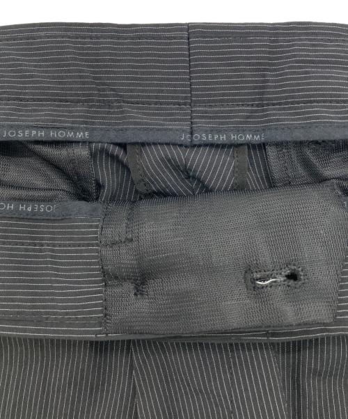 JOSEPH HOMME（ジョゼフ オム）JOSEPH HOMME (ジョゼフ オム) ストライプセットアップ ブラック サイズ:-の古着・服飾アイテム