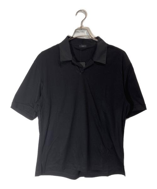 JOSEPH（ジョゼフ）JOSEPH (ジョゼフ) レオスムースシルケットスキッパー ブラック サイズ:48の古着・服飾アイテム