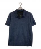 JOSEPHジョゼフ）の古着「トップヘリンボンジャージースキッパー」｜ネイビー