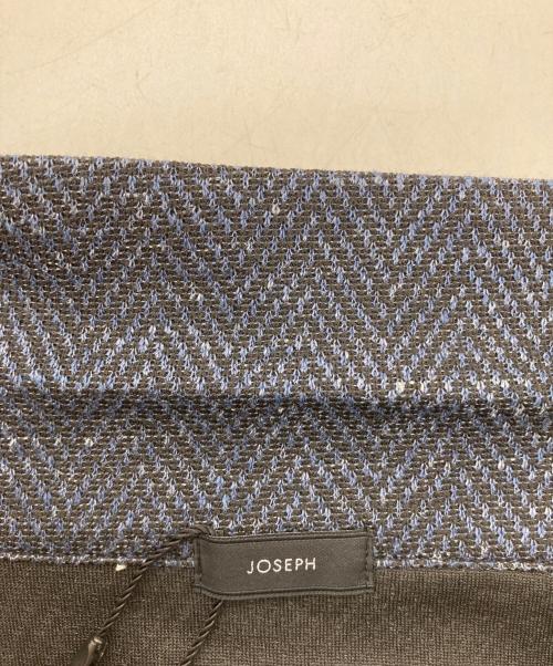 JOSEPH（ジョゼフ）JOSEPH (ジョゼフ) トップヘリンボンジャージースキッパー ネイビー サイズ:50の古着・服飾アイテム
