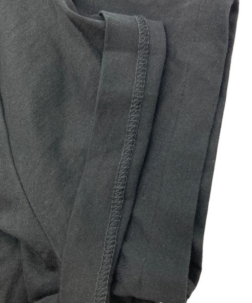 RALPH LAUREN Purple Label（ラルフ ローレン パープル レーベル）RALPH LAUREN PURPLE LABEL (ラルフ ローレン パープル レーベル) S/S 刺繍カットソー ブラック サイズ:Sの古着・服飾アイテム