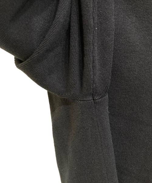 icB（アイシービー）icB (アイシービー) クロスコンビ シャツドッキングプルオーバー ブラック サイズ:Sの古着・服飾アイテム