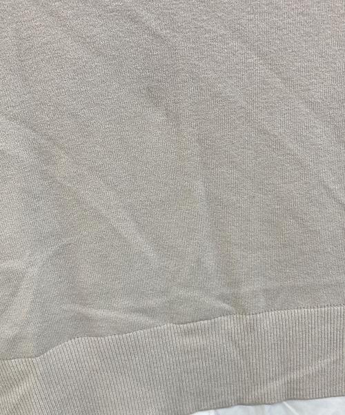 icB（アイシービー）icB (アイシービー) クロスコンビ シャツドッキングプルオーバー ベージュ サイズ:Sの古着・服飾アイテム