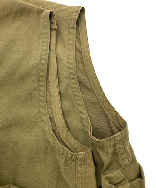 ALPHA（アルファ）ALPHA (アルファ) C1 ミリタリーベスト カーキ サイズ:Mの古着・服飾アイテム