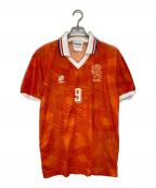 LOTTOロット）の古着「ゲームシャツ」｜オレンジ