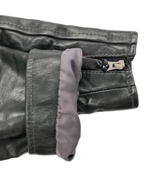 Schott（ショット）Schott (ショット) PADDED RIDERS ブラック サイズ:Mの古着・服飾アイテム