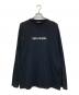 BALENCIAGA（バレンシアガ）の古着「SYMBOLIC LOGO LS T-SHIRT」｜ブラック