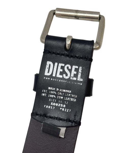 DIESEL（ディーゼル）DIESEL (ディーゼル) Dロゴベルト ブラックの古着・服飾アイテム