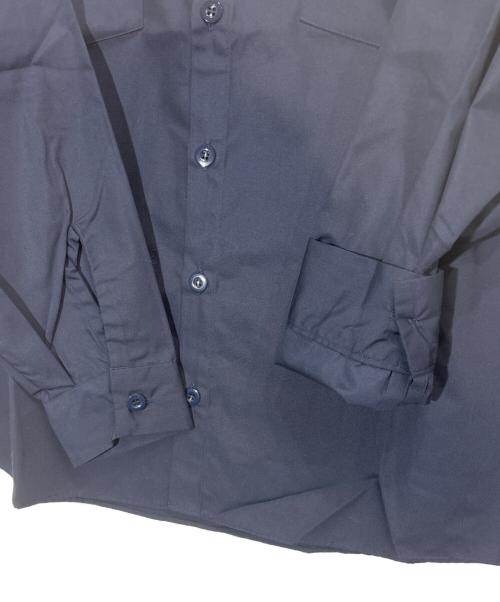 WASTED YOUTH（ウェイステッドユース）Wasted Youth (ウエステッド ユース) WORK SHIRT ネイビー サイズ:XLの古着・服飾アイテム