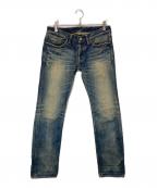 Hysteric Glamourヒステリックグラマー）の古着「スタッズデニムパンツ」｜インディゴ