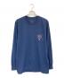 south2 west8（サウスツー ウエストエイト）の古着「L/S Round Pocket Tee -Circle Horn」｜ネイビー