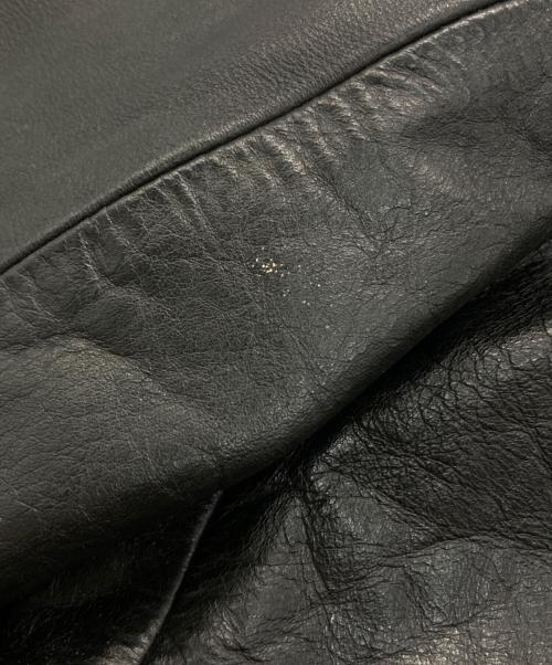 OLD NAVY（オールドネイビー）OLD NAVY (オールドネイビ) レザージャケット ブラック サイズ:Sの古着・服飾アイテム