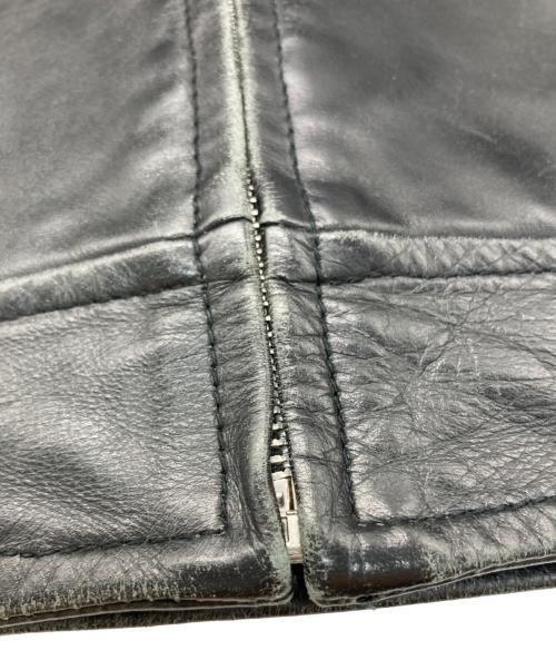 OLD NAVY（オールドネイビー）OLD NAVY (オールドネイビ) レザージャケット ブラック サイズ:Sの古着・服飾アイテム