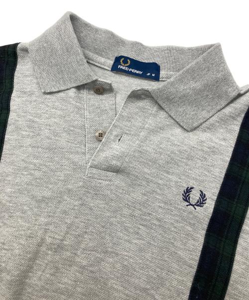FRED PERRY（フレッドペリー）FRED PERRY (フレッドペリー) ポロシャツ グレー サイズ:Mの古着・服飾アイテム