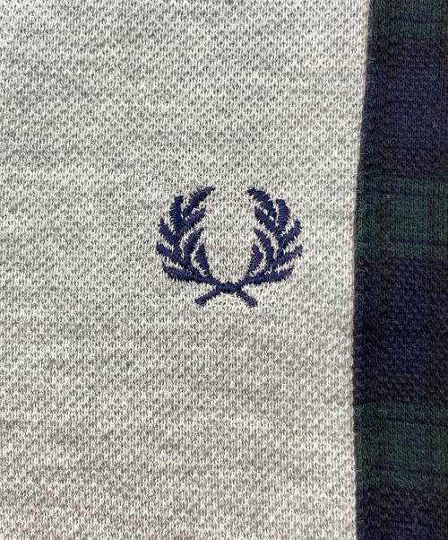FRED PERRY（フレッドペリー）FRED PERRY (フレッドペリー) ポロシャツ グレー サイズ:Mの古着・服飾アイテム