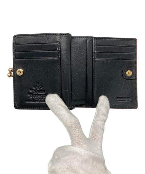 Vivienne Westwood（ヴィヴィアンウエストウッド）Vivienne Westwood (ヴィヴィアンウエストウッド) 2つ折り財布 ブラックの古着・服飾アイテム