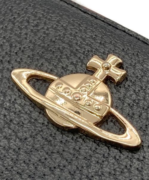 Vivienne Westwood（ヴィヴィアンウエストウッド）Vivienne Westwood (ヴィヴィアンウエストウッド) 2つ折り財布 ブラックの古着・服飾アイテム