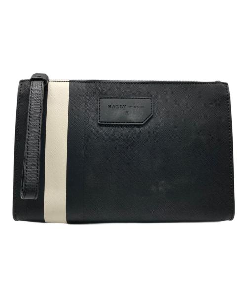 BALLY（バリー）BALLY (バリー) クラッチバッグ ブラックの古着・服飾アイテム