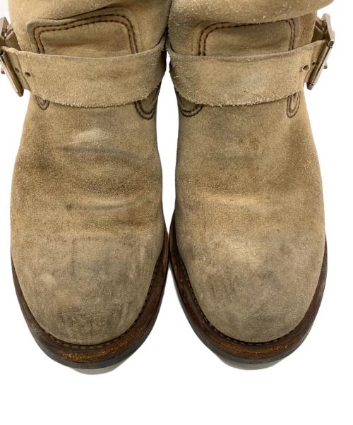 RED WING（レッドウィング）RED WING (レッドウィング) ENGINEER BOOT ベージュ サイズ:25.5の古着・服飾アイテム