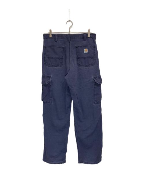 CarHartt（カーハート）CarHartt (カーハート) FLAME-RESISTANT CANVAS CARGO PANT ネイビー サイズ:34の古着・服飾アイテム