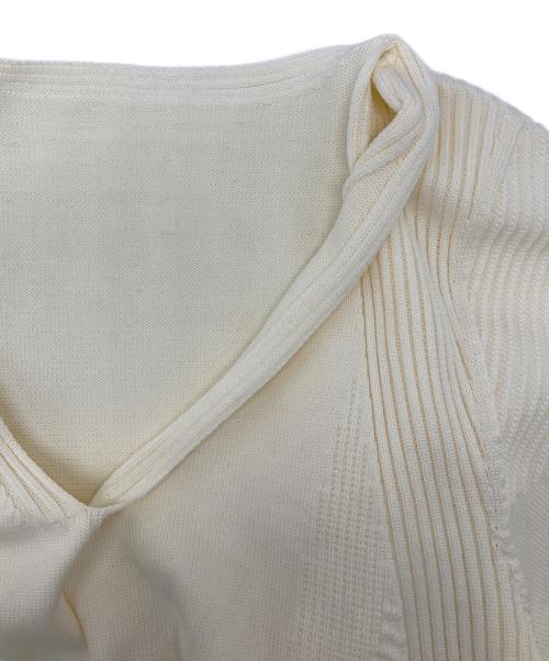 CELFORD（セルフォード）CELFORD (セルフォード) ホールガーメントワンピース ホワイト サイズ:36の古着・服飾アイテム