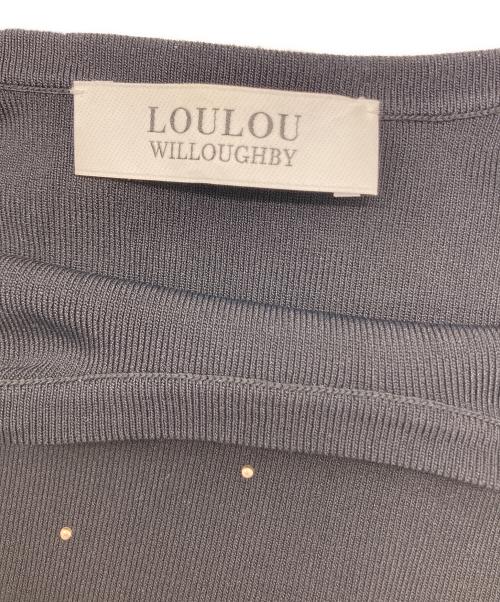 Loulou Willoughby（ルルウィルビー）Loulou Willoughby (ルルウィルビー) アンサンブルカーディガン ブラック サイズ:2の古着・服飾アイテム