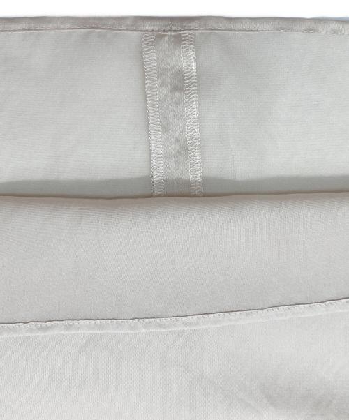 Noble（ノーブル）Noble (ノーブル) ブライトシアーフレアスリーブブラウス ベージュ サイズ:FREEの古着・服飾アイテム