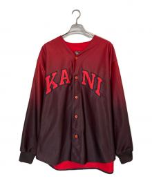 KARL KANI（カールカナイ）の古着「ゲームシャツ」｜レッド