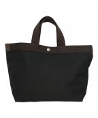 Herve Chapelierエルベシャプリエ）の古着「コーデュラスクエアトートM/704C」｜ブラック