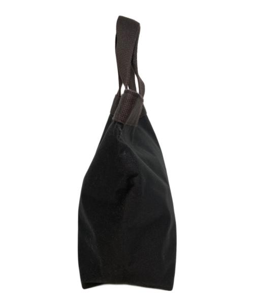 Herve Chapelier（エルベシャプリエ）Herve Chapelier (エルベシャプリエ) コーデュラスクエアトートM/704C ブラック サイズ:-の古着・服飾アイテム