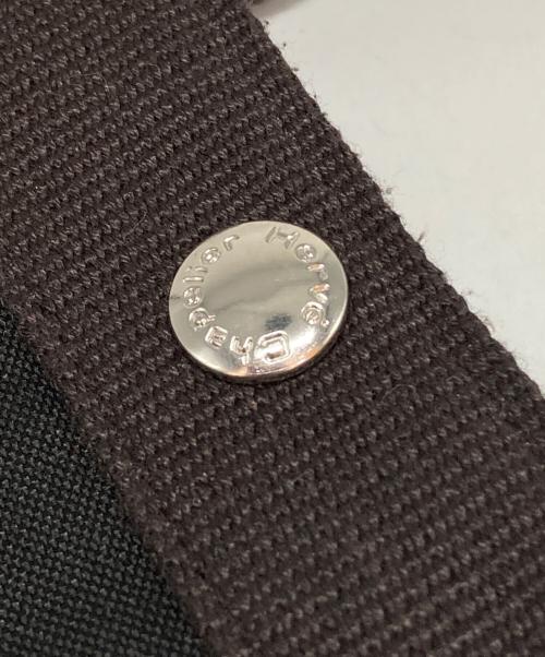 Herve Chapelier（エルベシャプリエ）Herve Chapelier (エルベシャプリエ) コーデュラスクエアトートM/704C ブラック サイズ:-の古着・服飾アイテム