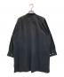 HUIS (ハウス) コードレーンバンドカラーロングシャツ ブラック サイズ:F：9000円