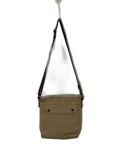 MARGARET HOWELL idea（マーガレット ハウエル アイディア）MARGARET HOWELL idea (マーガレット ハウエル アイディア) ショルダーバッグ ベージュの古着・服飾アイテム