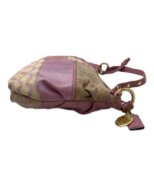 COACH（コーチ）COACH (コーチ) ワンショルダーバッグ ピンクの古着・服飾アイテム