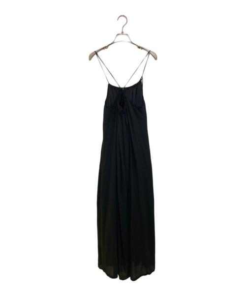 ELENDEEK（エレンディーク）ELENDEEK (エレンディーク) シャーリングキャミワンピース ブラック サイズ:02の古着・服飾アイテム